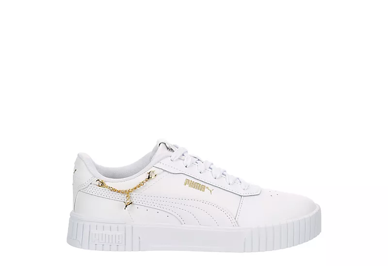 Puma Womens Carina 2.0 Charm Sneaker - White 4 Puma Womens Carina 2.0 Charm Sneaker - White - Image 2