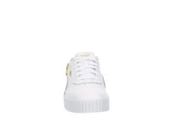 Puma Womens Carina 2.0 Charm Sneaker - White 11 Puma Womens Carina 2.0 Charm Sneaker - White -Heydude Shoes Store US 01 401669 02