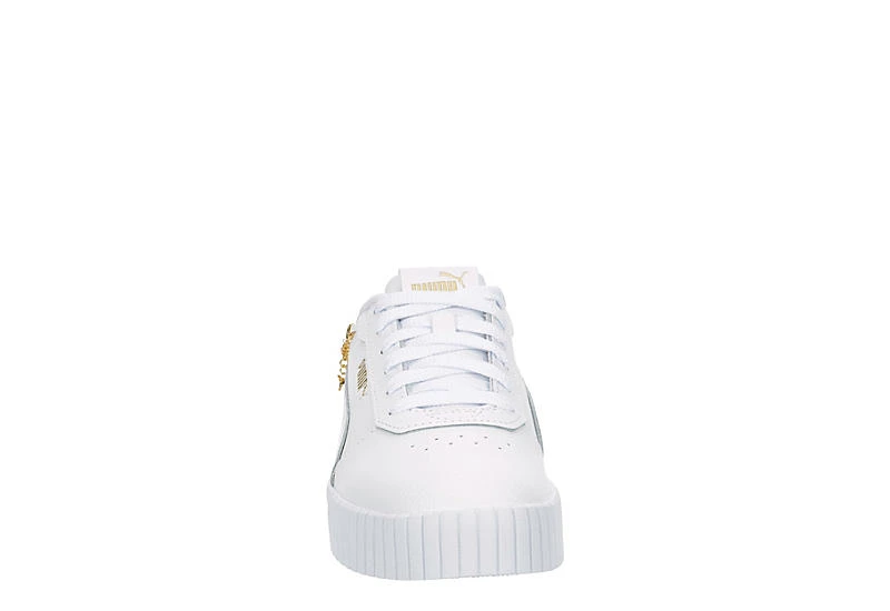 Puma Womens Carina 2.0 Charm Sneaker - White 5 Puma Womens Carina 2.0 Charm Sneaker - White - Image 3