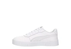 Puma Womens Carina 2.0 Charm Sneaker - White 12 Puma Womens Carina 2.0 Charm Sneaker - White -Heydude Shoes Store US 01 401669 03