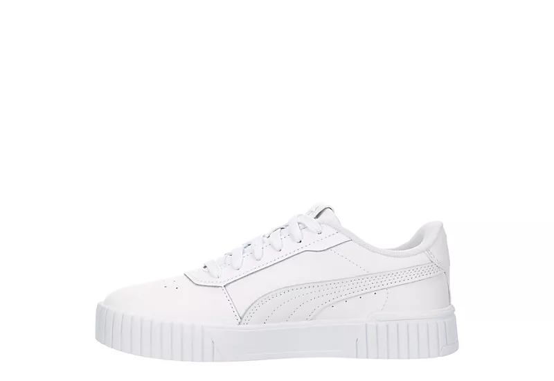 Puma Womens Carina 2.0 Charm Sneaker - White 6 Puma Womens Carina 2.0 Charm Sneaker - White - Image 4