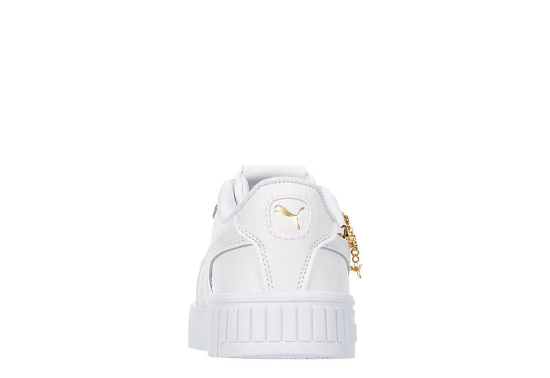 Puma Womens Carina 2.0 Charm Sneaker - White 7 Puma Womens Carina 2.0 Charm Sneaker - White - Image 5