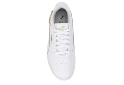 Puma Womens Carina 2.0 Charm Sneaker - White 14 Puma Womens Carina 2.0 Charm Sneaker - White -Heydude Shoes Store US 01 401669 05