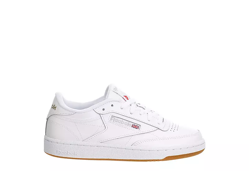 Reebok Womens Club C 85 Sneaker - White 4 Reebok Womens Club C 85 Sneaker - White - Image 2