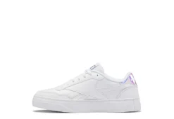 Reebok Womens Court Advance Bold Sneaker - White -Heydude Shoes Store US 01 401686 02