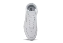 Reebok Womens Court Advance Bold Hi Sneaker - White -Heydude Shoes Store US 01 401687 03