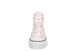 Converse Womens Chuck Taylor All Star High Top Platform Sneaker - Pale Pink -Heydude Shoes Store US 01 401713 02