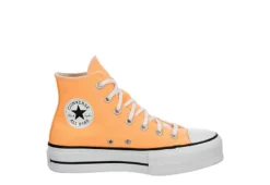 Converse Womens Chuck Taylor All Star High Top Platform Sneaker - Orange -Heydude Shoes Store US 01 401714 01