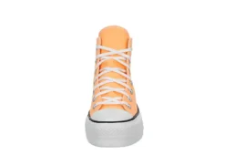 Converse Womens Chuck Taylor All Star High Top Platform Sneaker - Orange -Heydude Shoes Store US 01 401714 02