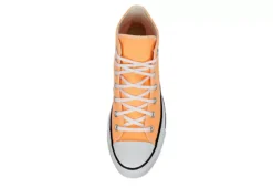 Converse Womens Chuck Taylor All Star High Top Platform Sneaker - Orange -Heydude Shoes Store US 01 401714 05