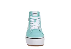 Vans Womens Filmore High Top Tapered Platform Sneaker - Aqua -Heydude Shoes Store US 01 401766 02