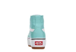 Vans Womens Filmore High Top Tapered Platform Sneaker - Aqua -Heydude Shoes Store US 01 401766 04