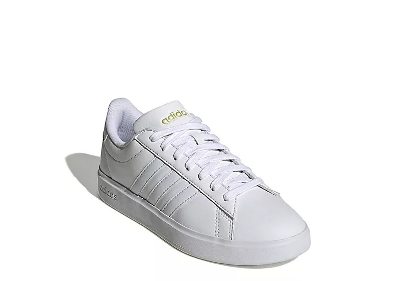 Adidas Womens Grand Court 2.0 Sneaker - White 3 Adidas Womens Grand Court 2.0 Sneaker - White