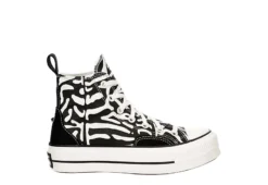 Converse Womens Chuck Taylor All Star High Top Platform Sneaker - Off White -Heydude Shoes Store US 01 401788 01