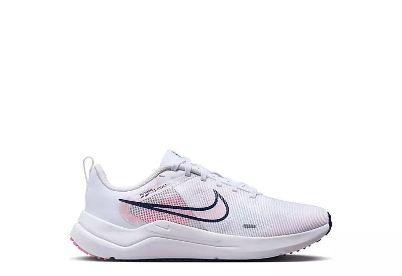 Nike Womens Downshifter 12 Running Shoe - White 4 Nike Womens Downshifter 12 Running Shoe - White - Image 2