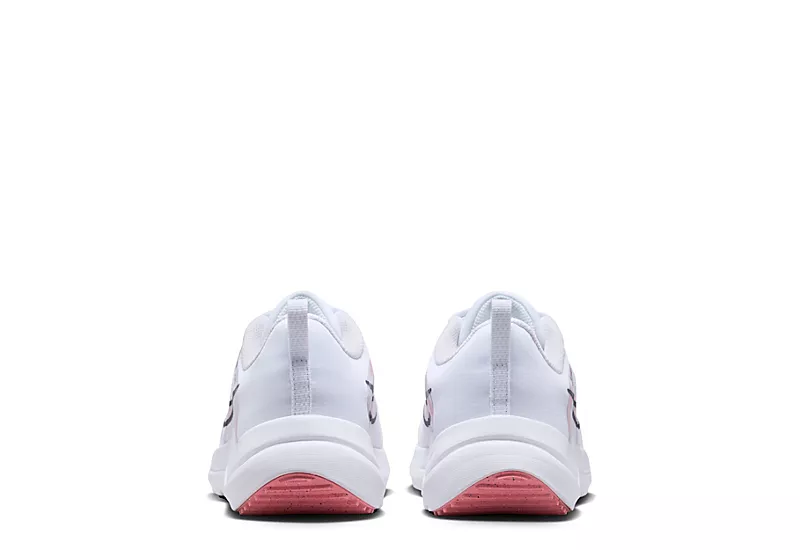Nike Womens Downshifter 12 Running Shoe - White 6 Nike Womens Downshifter 12 Running Shoe - White - Image 4