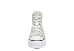 Converse Womens Chuck Taylor All Star High Top Platform Sneaker - Pale Green 11 Converse Womens Chuck Taylor All Star High Top Platform Sneaker - Pale Green -Heydude Shoes Store US 01 401834 02