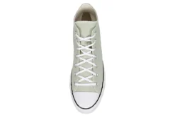 Converse Womens Chuck Taylor All Star High Top Platform Sneaker - Pale Green 14 Converse Womens Chuck Taylor All Star High Top Platform Sneaker - Pale Green -Heydude Shoes Store US 01 401834 05