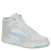 Puma Womens Rebound Lay Up Sneaker - White -Heydude Shoes Store US 01 401839 00