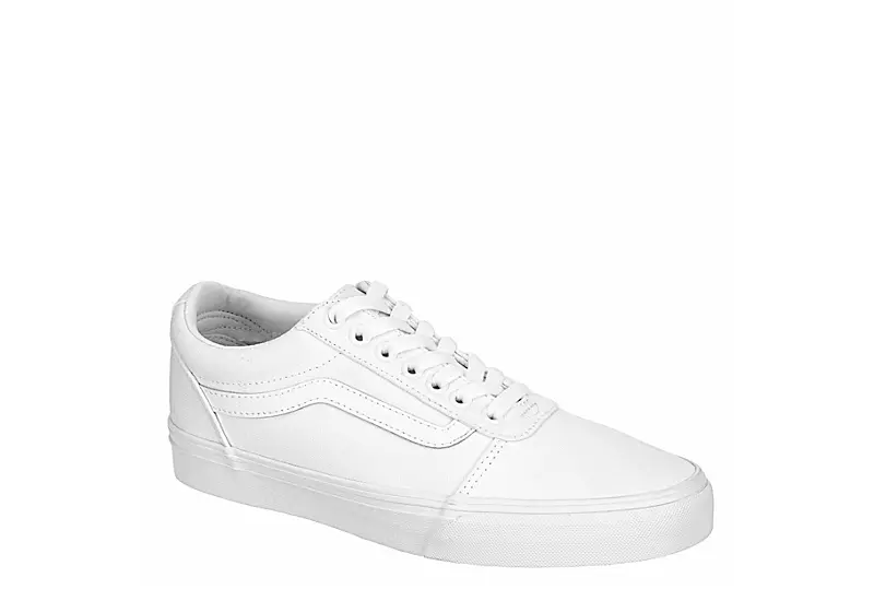 Vans Womens Ward Sneaker - White 3 Vans Womens Ward Sneaker - White