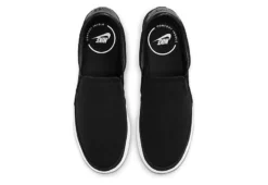 Nike Womens Court Legacy Slip On Sneaker - Black -Heydude Shoes Store US 01 430391 04