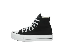 Converse Womens Chuck Taylor All Star High Top Platform Sneaker - Black -Heydude Shoes Store US 01 431054 03