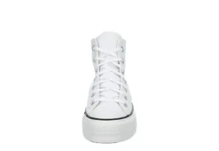 Converse Womens Chuck Taylor All Star High Top Platform Sneaker - White -Heydude Shoes Store US 01 431055 02